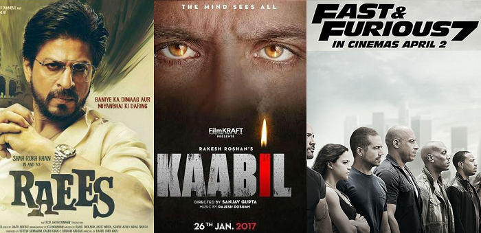 Will Raees Kaabil Go The Fast Furious 7 Way Filmy Fenil