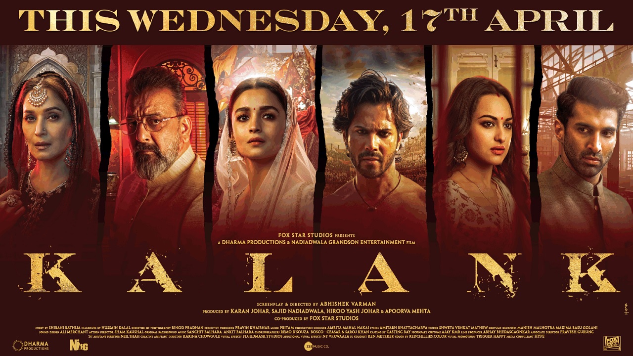 Varun Dhawan Kalank Movie Wallpaper 40420 - Baltana